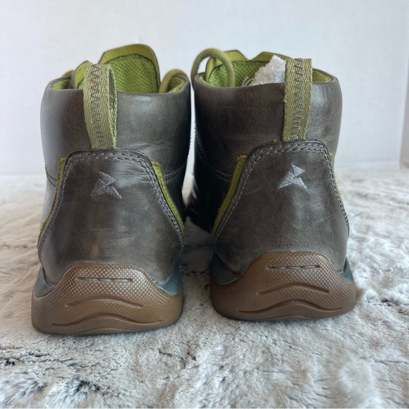 Ecco Stylish Green  Leather Men's Shoes 43 (10US) - Picture 5 of 14